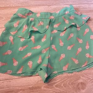 Ice cream shorts, Katy perry style , 50s style